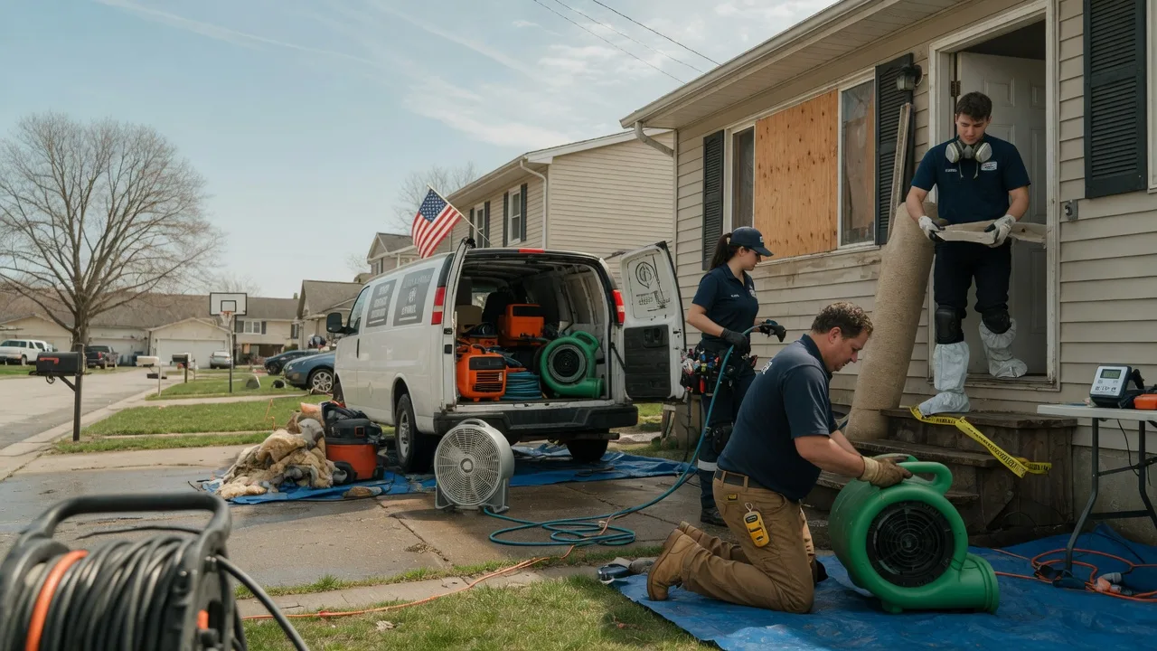 Water Damage Restoration in Lysite, WY near me